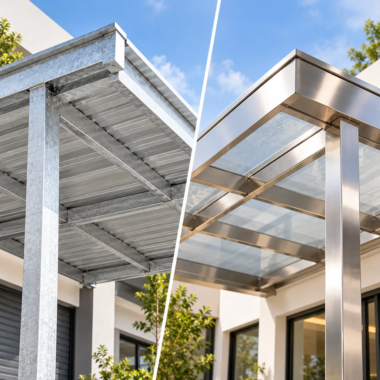 Galvalum vs Stainless Steel: Mana yang Cocok untuk Konstruksi Outdoor?